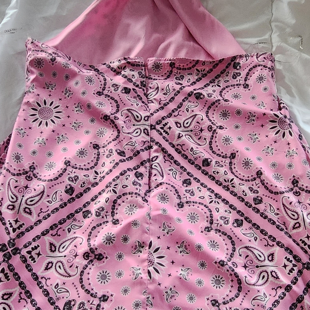 Dollz Killz Sugar Thrills Pink Mini dress size XL
